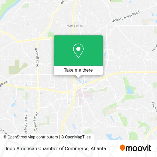 Indo American Chamber Of Commerce map