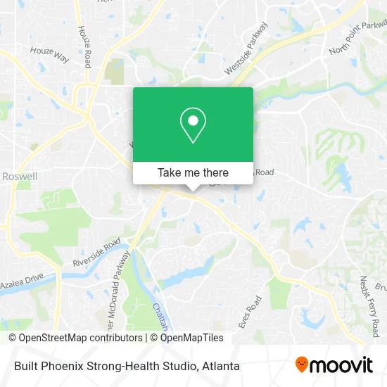Built Phoenix Strong-Health Studio map