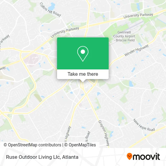 Ruse Outdoor Living Llc map
