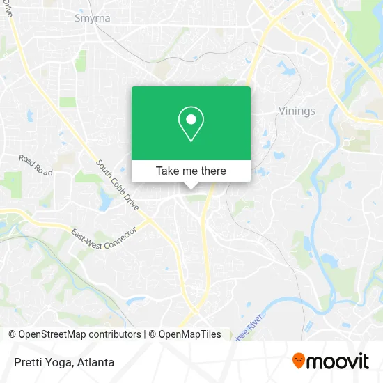 Pretti Yoga map