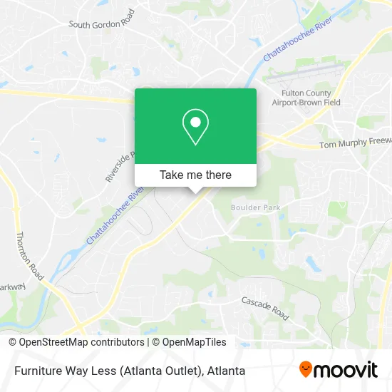 Furniture Way Less (Atlanta Outlet) map