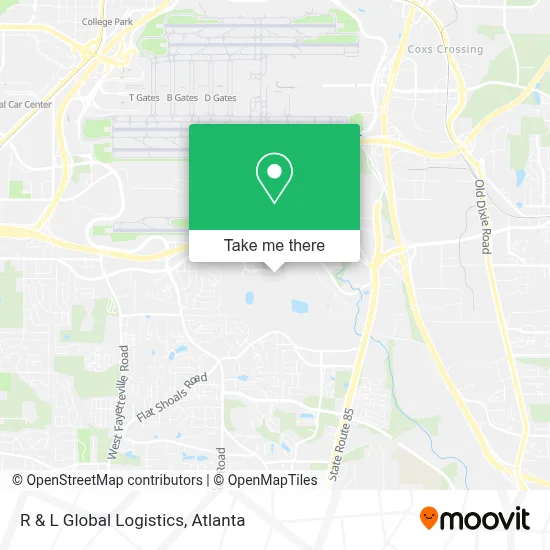 R & L Global Logistics map
