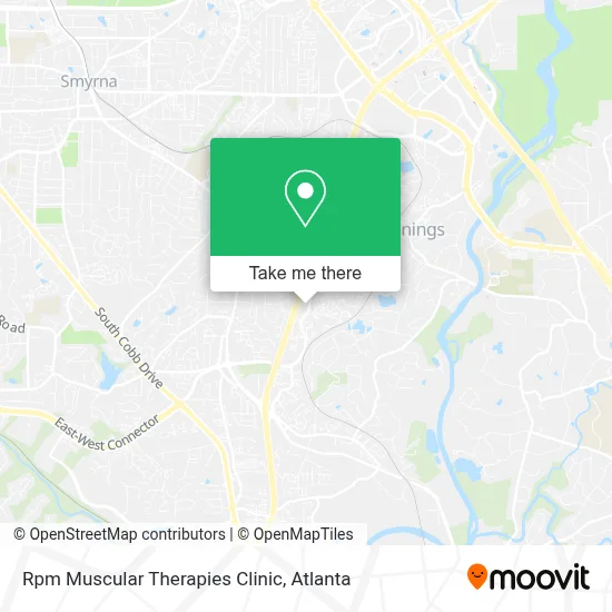 Rpm Muscular Therapies Clinic map