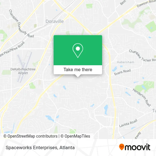 Spaceworks Enterprises map