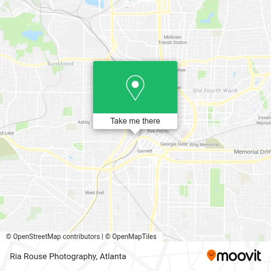 Ria Rouse Photography map