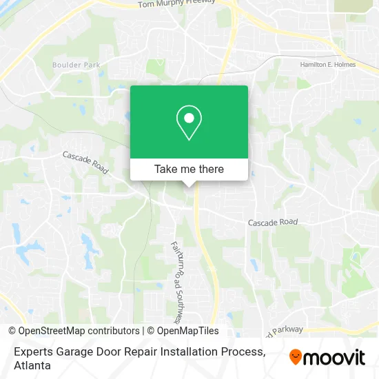 Experts Garage Door Repair Installation Process map