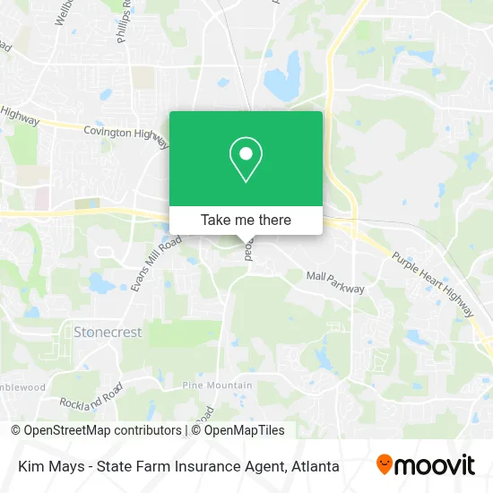 Kim Mays - State Farm Insurance Agent map