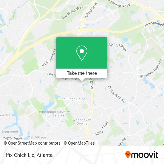 Ifix Chick Llc map