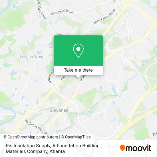 Ris Insulation Supply, A Foundation Building Materials Company map
