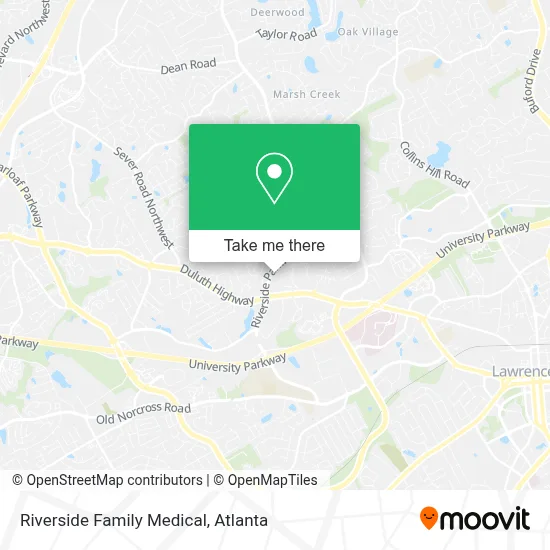 Riverside Family Medical map