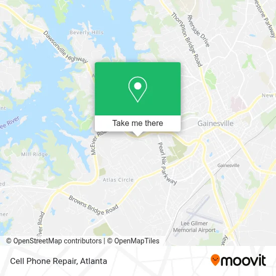 Cell Phone Repair map