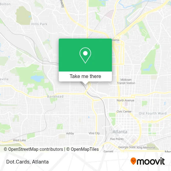 Dot.Cards map