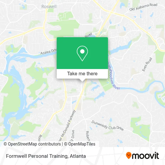 Formwell Personal Training map