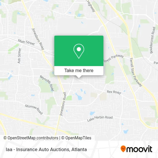 Iaa - Insurance Auto Auctions map