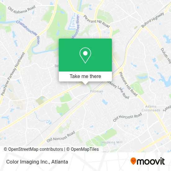 Color Imaging Inc. map