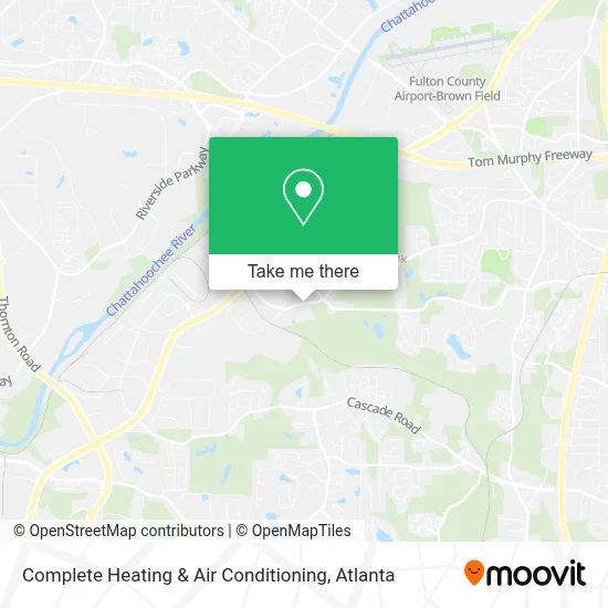 Complete Heating & Air Conditioning map