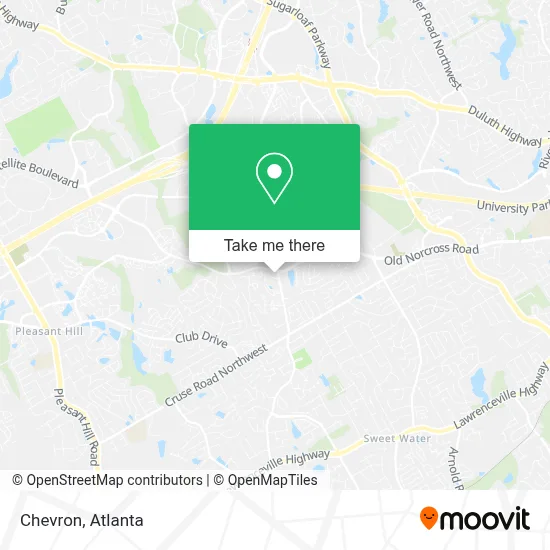Chevron map