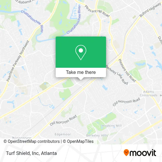 Turf Shield, Inc map