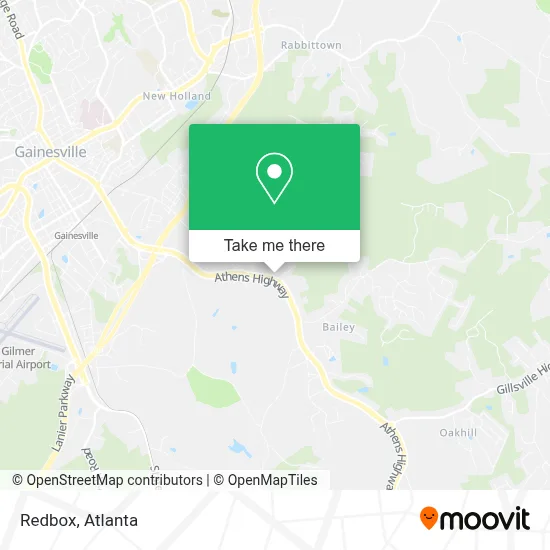 Redbox map