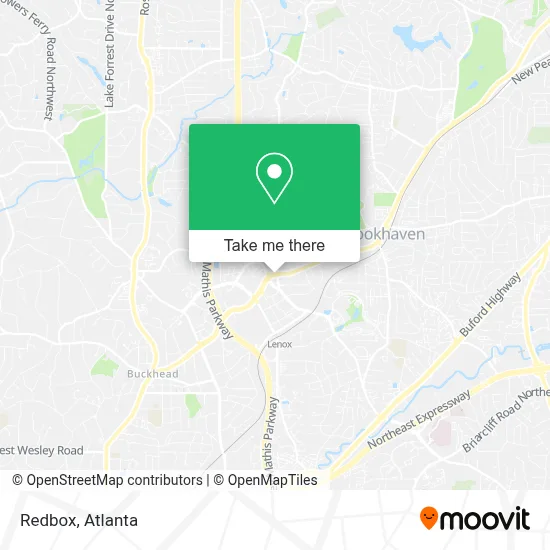 Redbox map