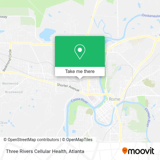 Three Rivers Cellular Health map