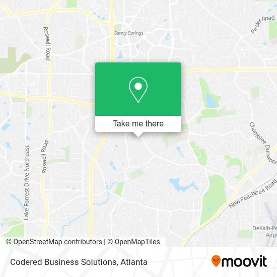 Codered Business Solutions map