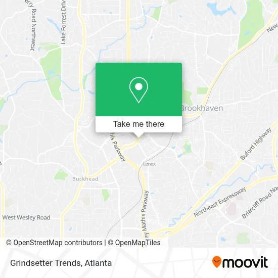Grindsetter Trends map