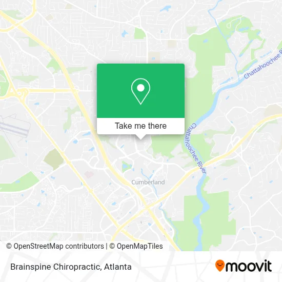 Brainspine Chiropractic map