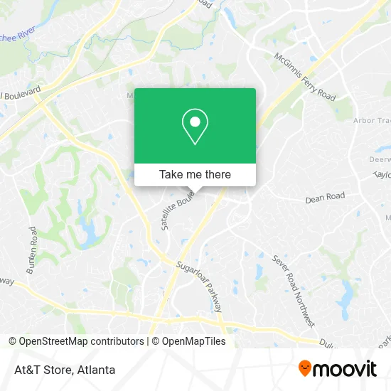 At&T Store map