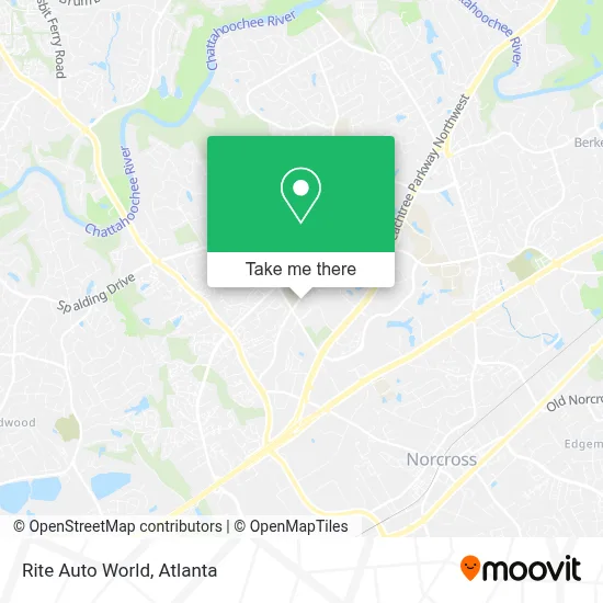 Rite Auto World map