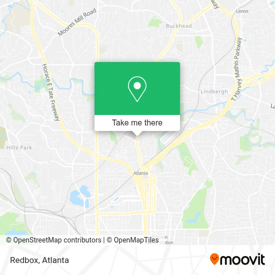 Redbox map