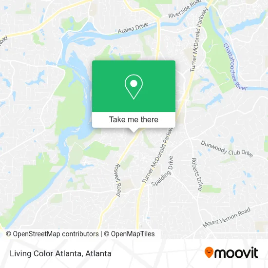 Living Color Atlanta map
