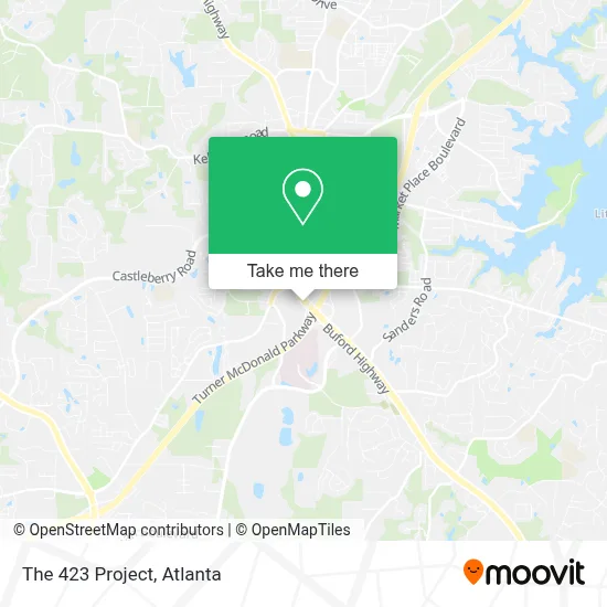 The 423 Project map