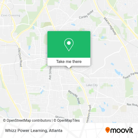 Whizz Power Learning map