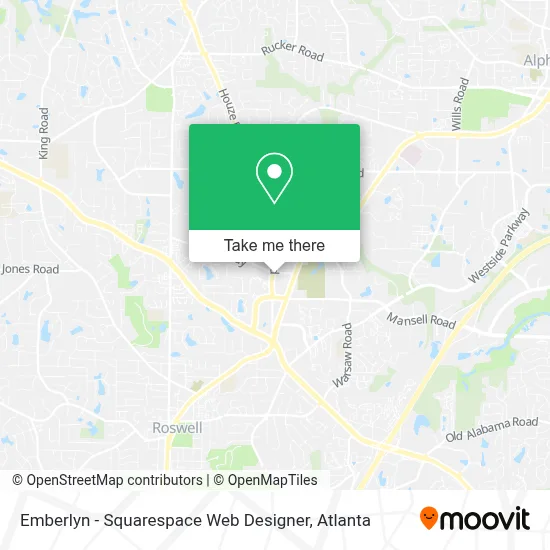 Emberlyn - Squarespace Web Designer map