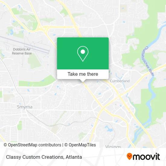 Classy Custom Creations map