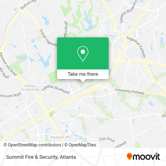 Summit Fire & Security map