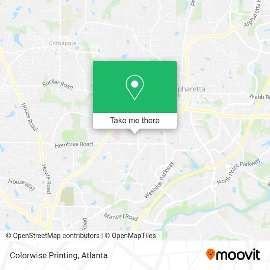 Colorwise Printing map