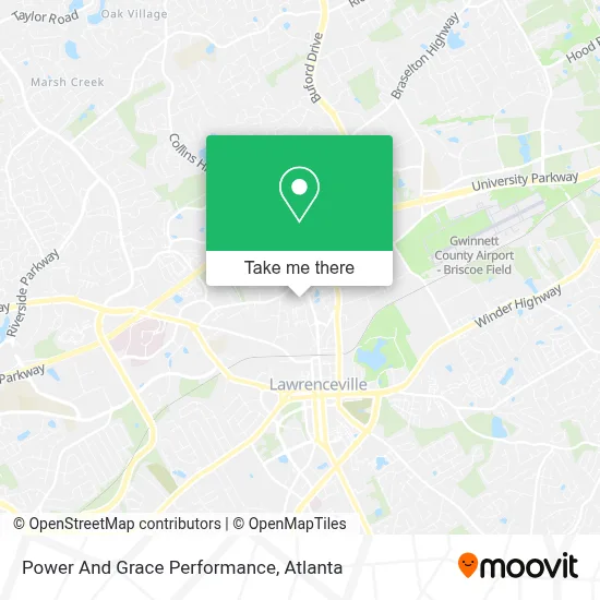 Power And Grace Performance map