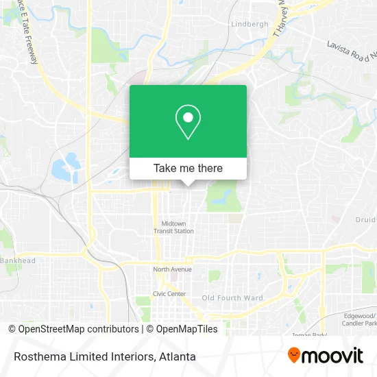 Rosthema Limited Interiors map