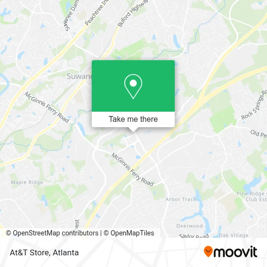At&T Store map