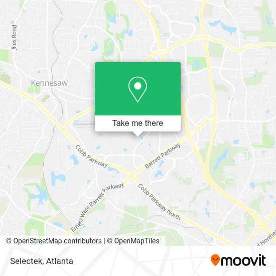 Selectek map