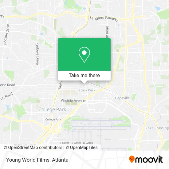 Young World Films map
