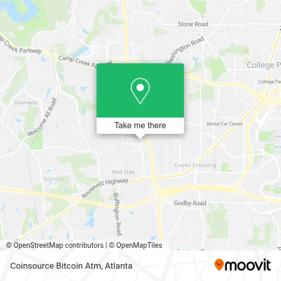 Coinsource Bitcoin Atm map