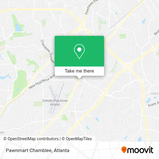 Pawnmart Chamblee map