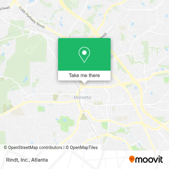 Rindt, Inc. map