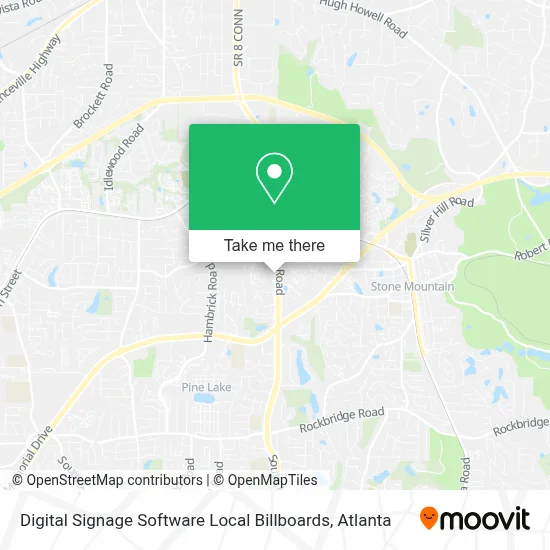Digital Signage Software Local Billboards map