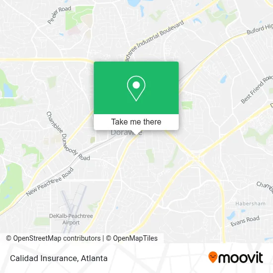 Calidad Insurance map