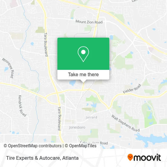 Tire Experts & Autocare map