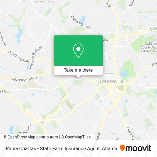 Paola Cuartas - State Farm Insurance Agent map